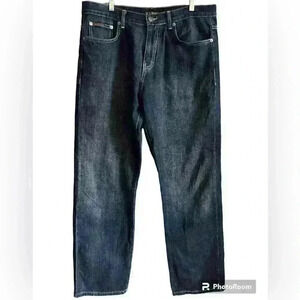 Calvin Klein straight fit, dark wash men’s jeans. Size 34 X‎ 30